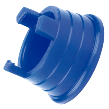 Anilha para tubo PELBD de 16 mm com garra