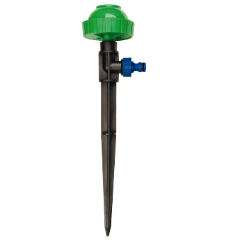 Vulcão com haste e conector para engate rápido