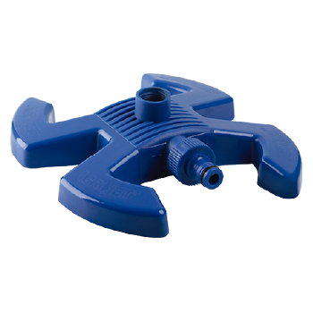 Base esqui com conector para engate rápido (azul/verde)