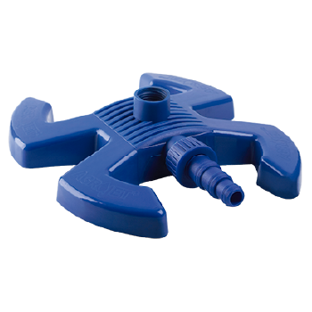 Base esqui com adaptador para mangueiras (azul/verde)