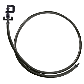 Bailarina saída dupla + conector AD-1 + microtubo PELBD (50 cm)