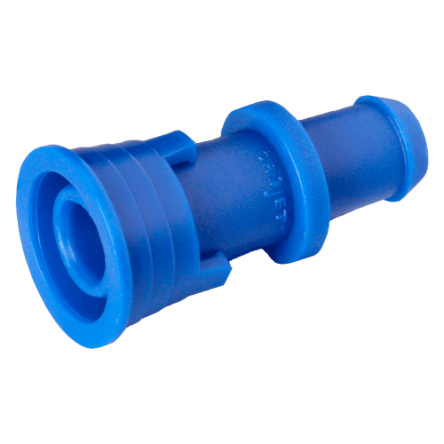 Inicial de 16 mm com anilha para tubo PELBD
