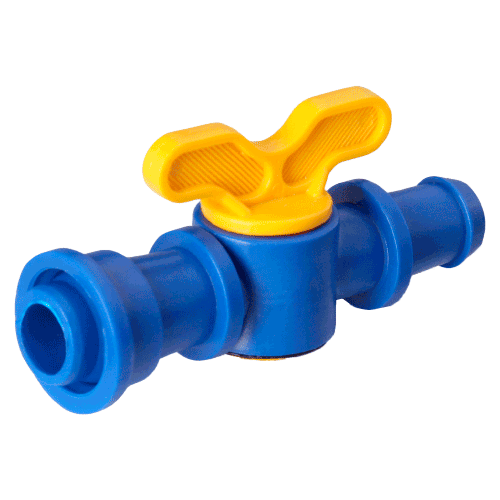 Registro de inicial de 16 mm com anilha para mangueira gotejadora